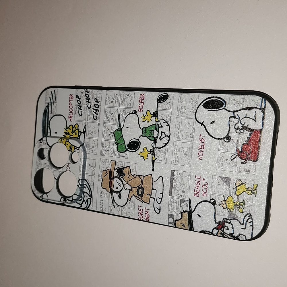 Brand new Apple IPhone 🍎 15 Pro Max   Peanuts Snoopy soft Silicone Phone Case